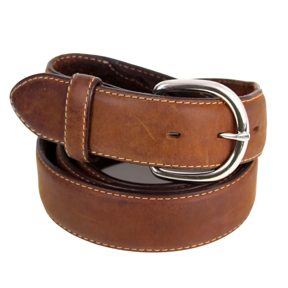 Silver Creek BROWN GENUINE LEATHER 1 3/8